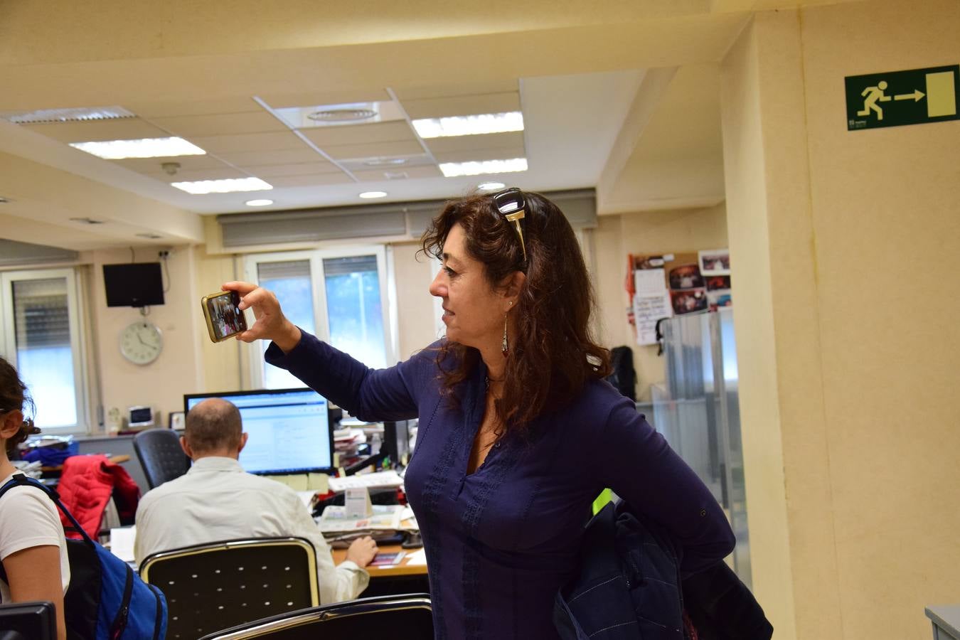 Arrancan las visitas a la multimedia de Diario LA RIOJA con el Colegio de Medrano