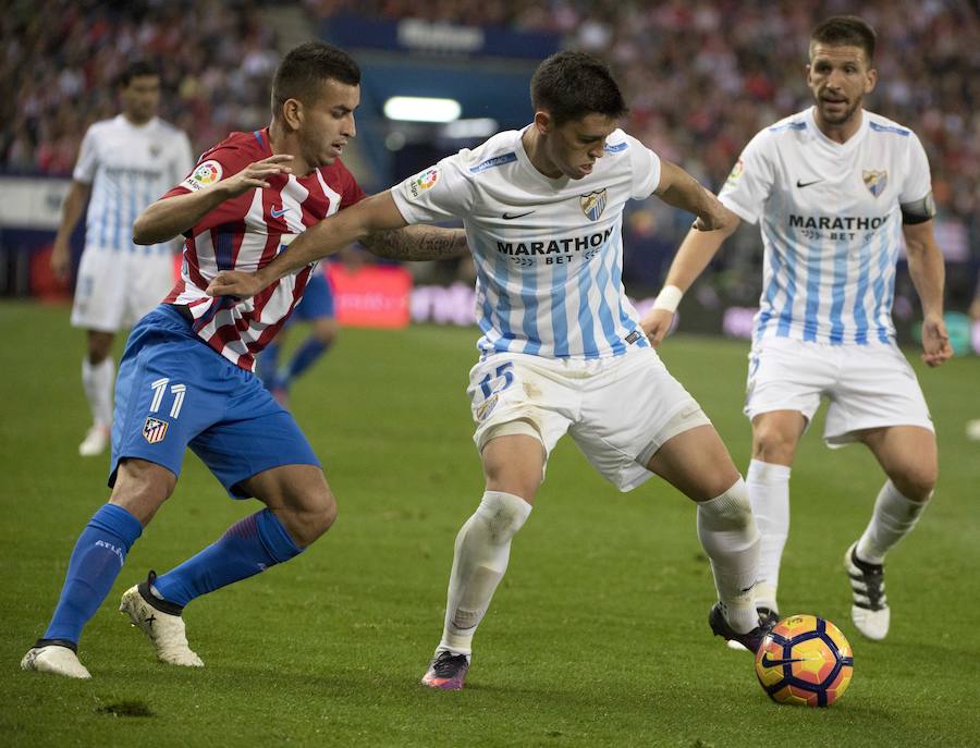 Las mejores imágenes del Atlético de Madrid - Málaga