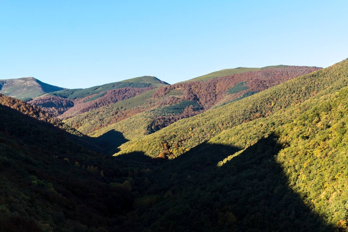 El otoño cambia el paisaje riojano