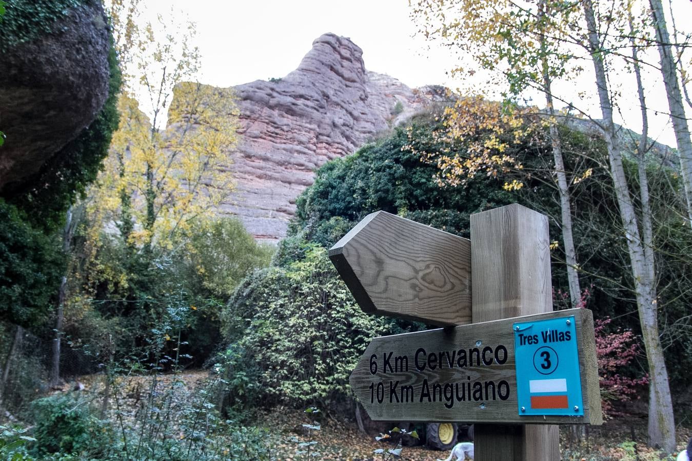 El otoño cambia el paisaje riojano