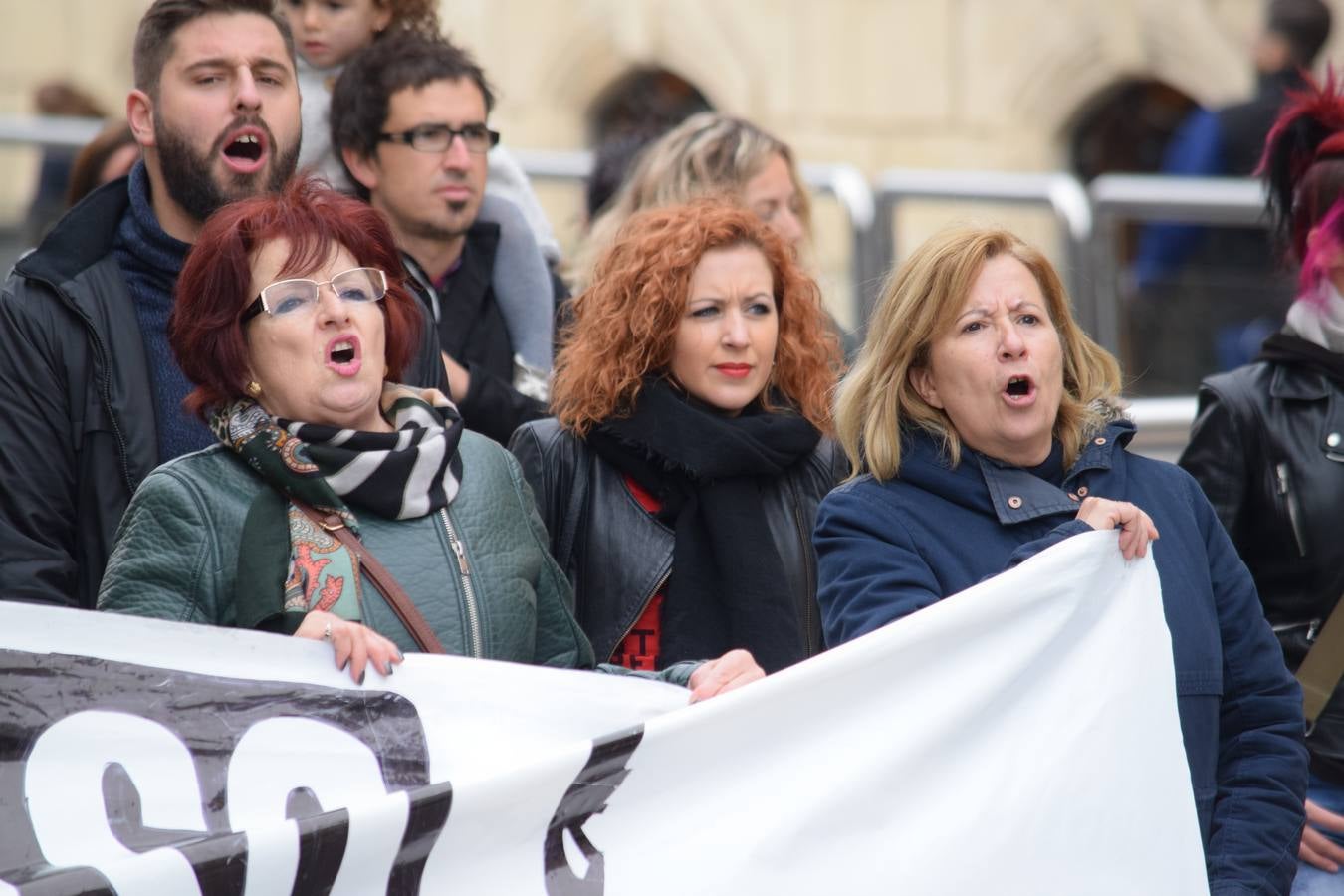 Unas 300 personas se manifiestan por el fin del proceso de los detenidos en el 14N