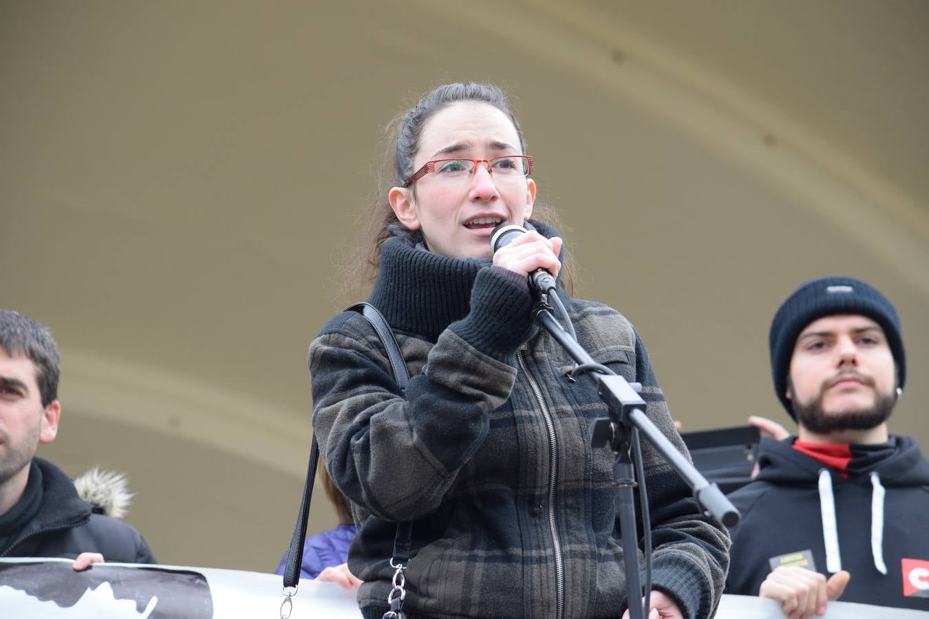 Unas 300 personas se manifiestan por el fin del proceso de los detenidos en el 14N