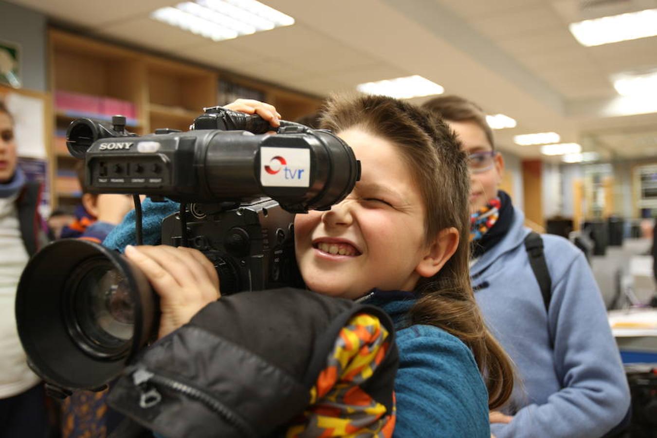 Visita de los alumnos del CRA Moncalvillo de Viguera