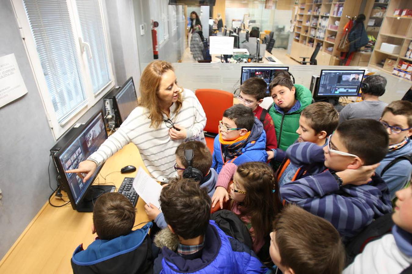 Visita de los alumnos del CRA Moncalvillo de Viguera