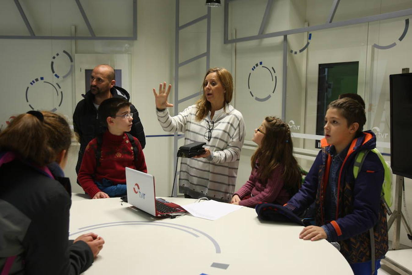 Visita de los alumnos del CRA Moncalvillo de Viguera