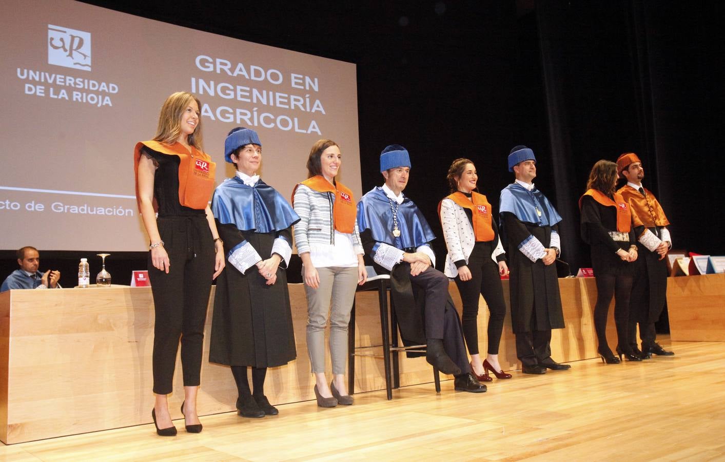 Acto de graduación de la facultad de Ciencia y Tecnología de la Universidad de La Rioja