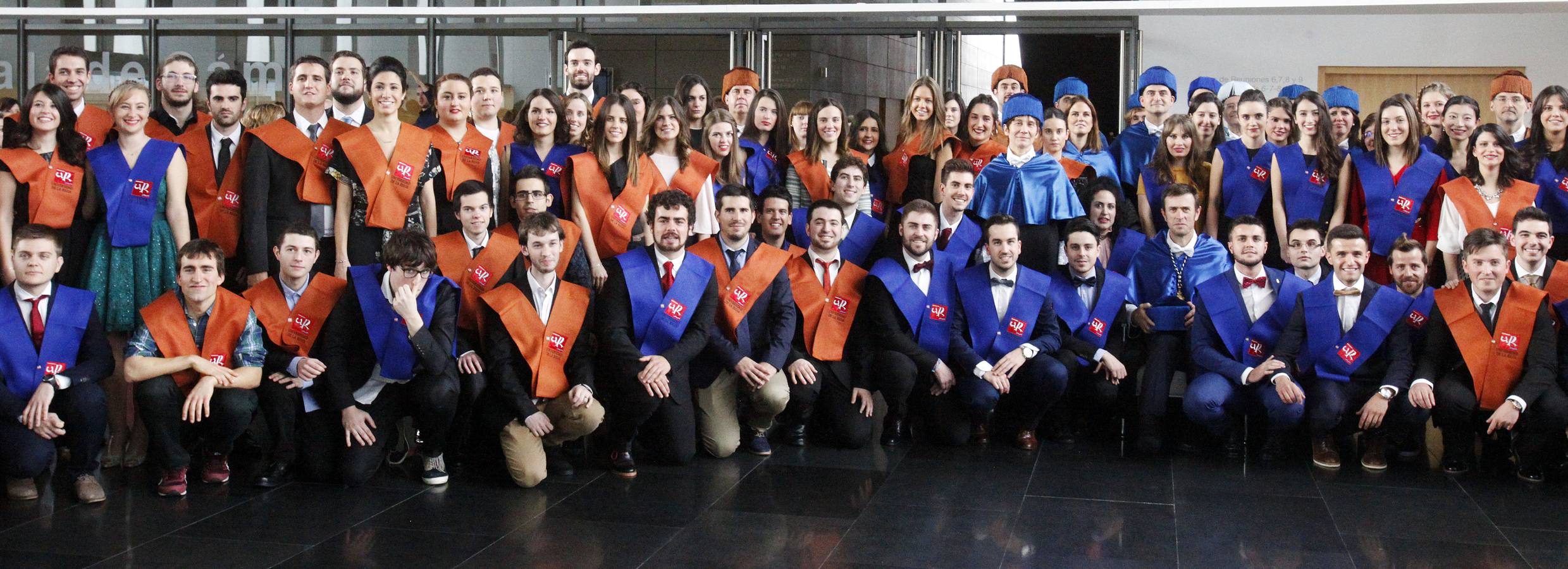 Acto de graduación de la facultad de Ciencia y Tecnología de la Universidad de La Rioja