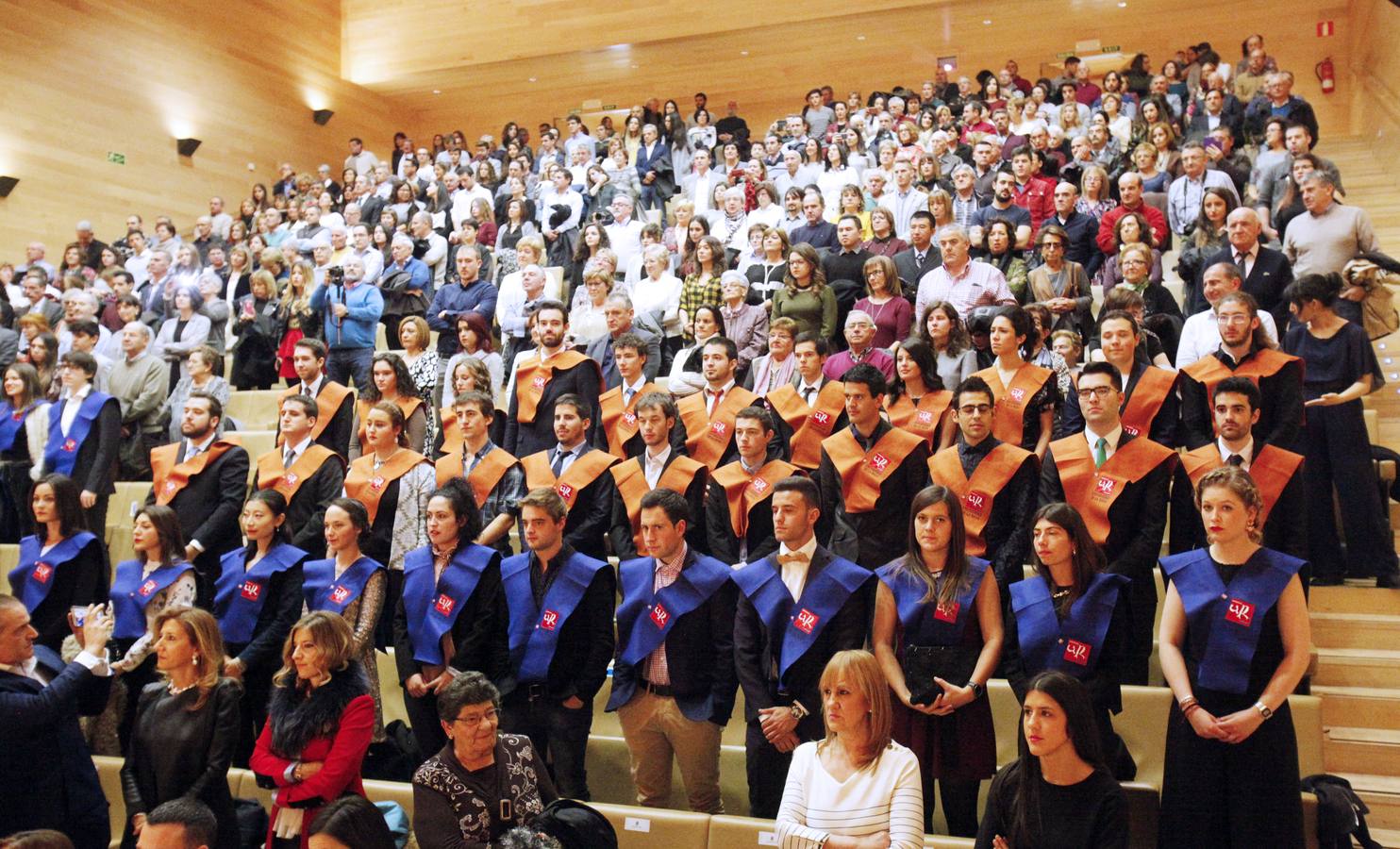 Acto de graduación de la facultad de Ciencia y Tecnología de la Universidad de La Rioja