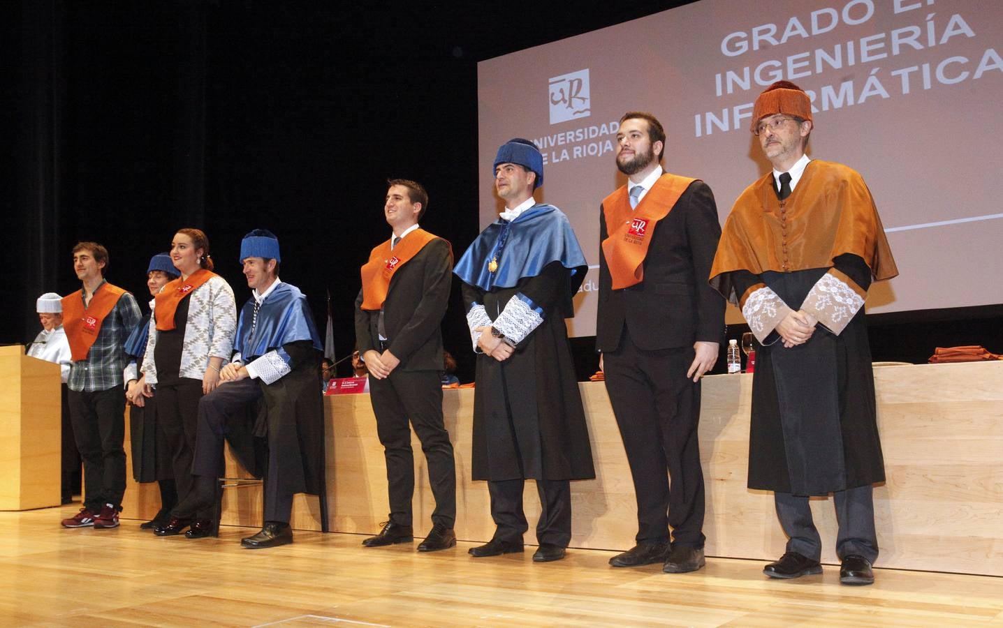 Acto de graduación de la facultad de Ciencia y Tecnología de la Universidad de La Rioja