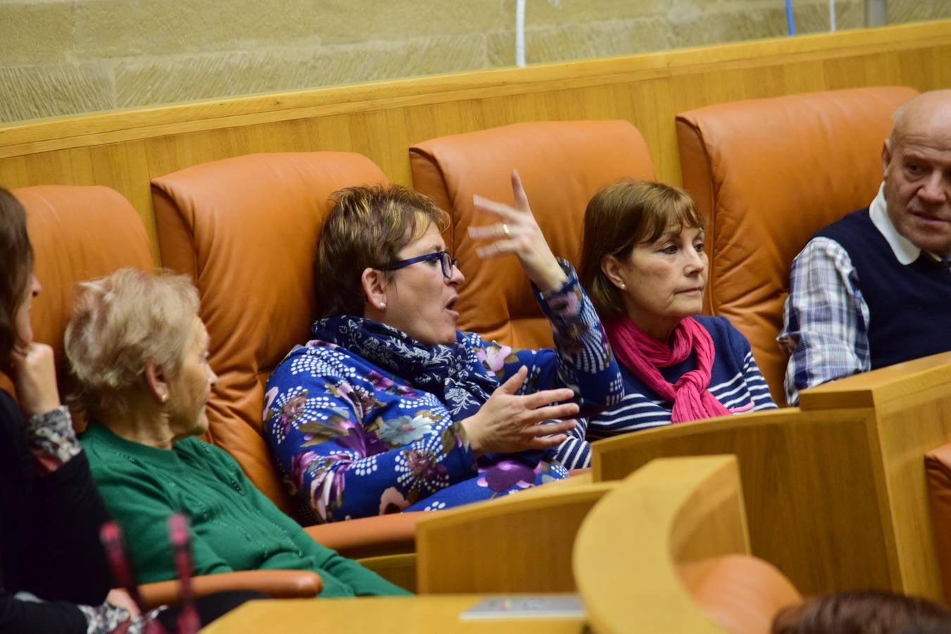 Acto del Día de la Discapacidad en el Parlamento riojano