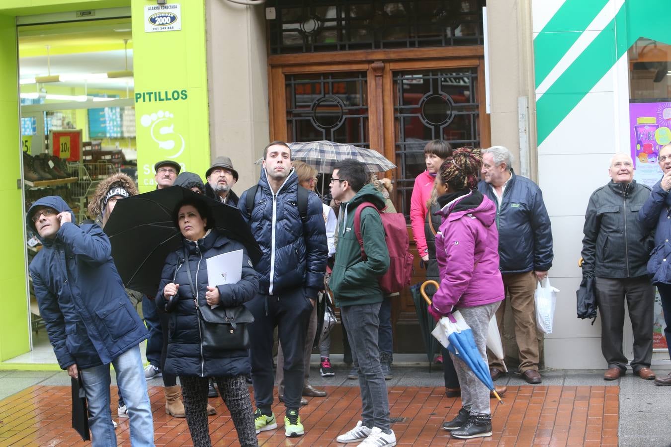 Tenso desahucio en Logroño