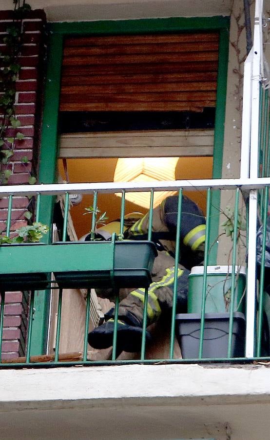 Tenso desahucio en Logroño