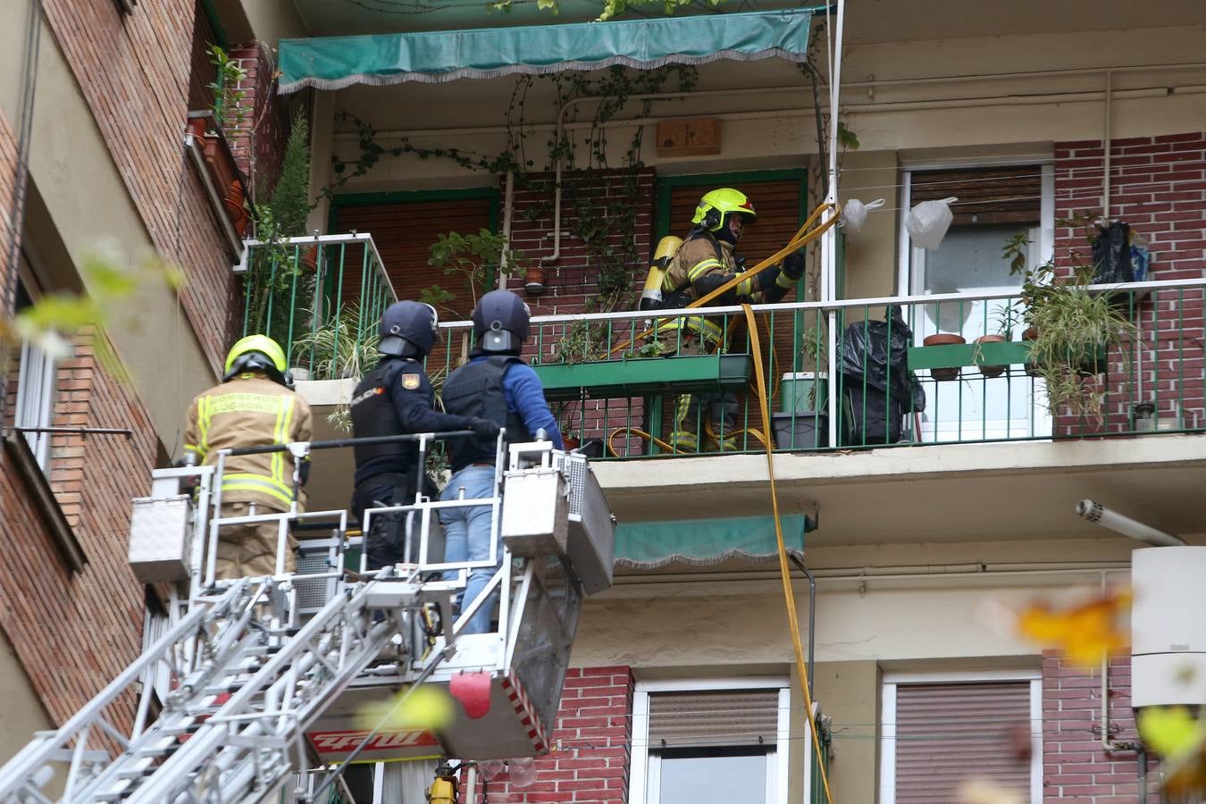 Tenso desahucio en Logroño