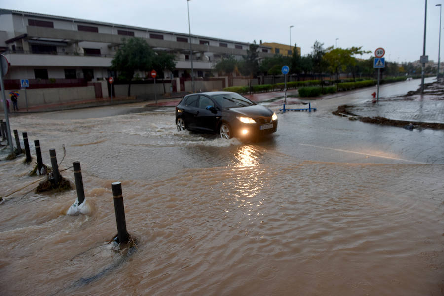 El temporal más importante en Murcia desde que se tienen registros