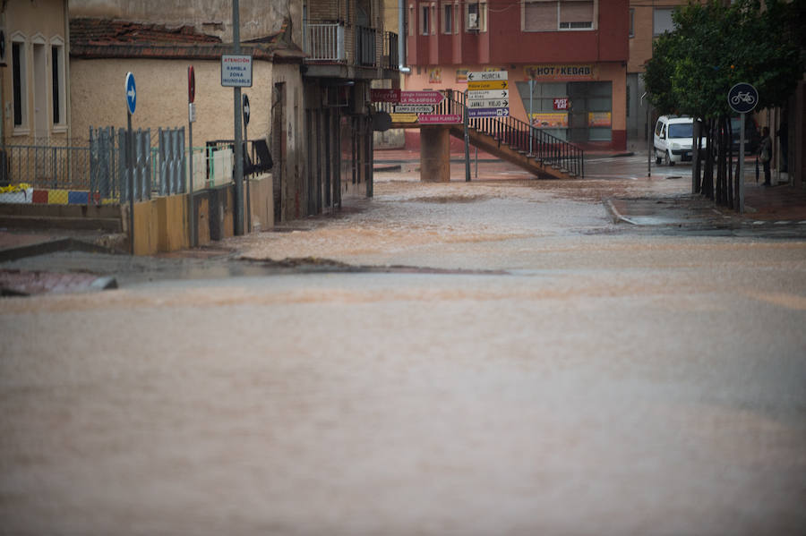 El temporal más importante en Murcia desde que se tienen registros