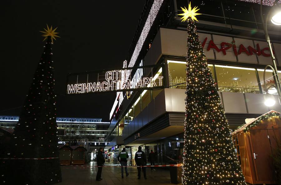 Al menos nueve muertos en un mercado navideño alemán por la embestida de un camión