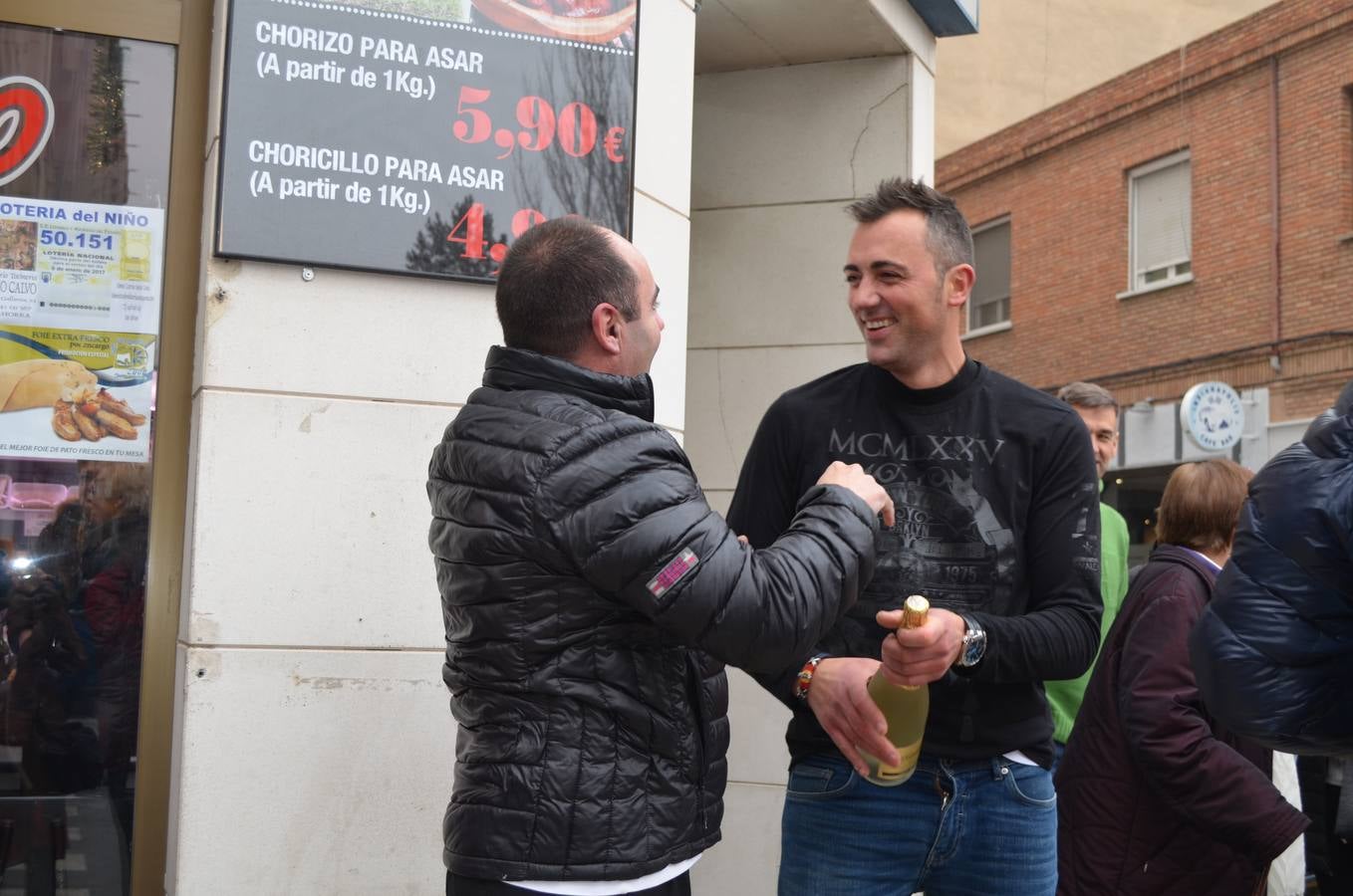 Lluvia de millones en Calahorra