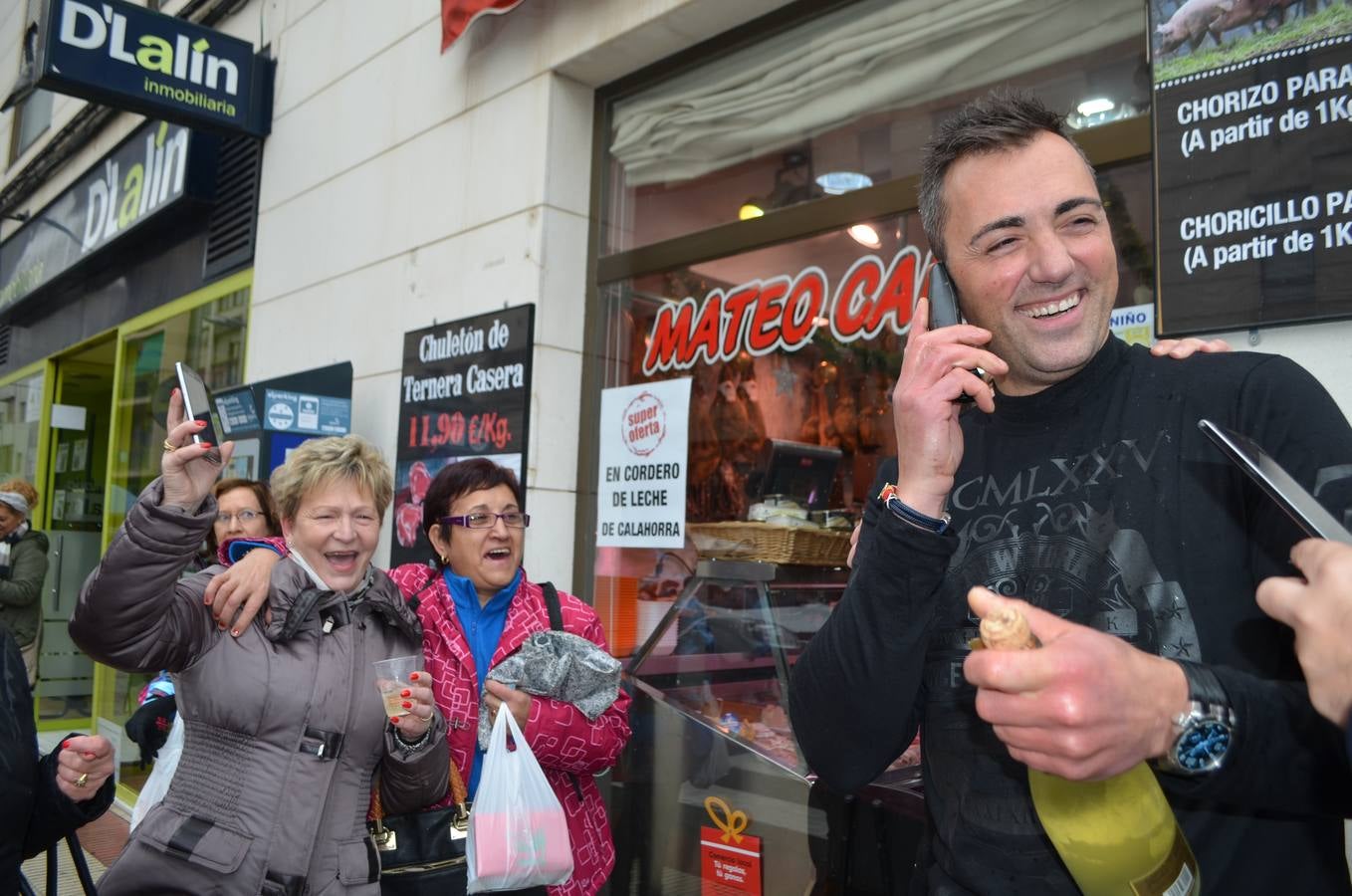 Lluvia de millones en Calahorra