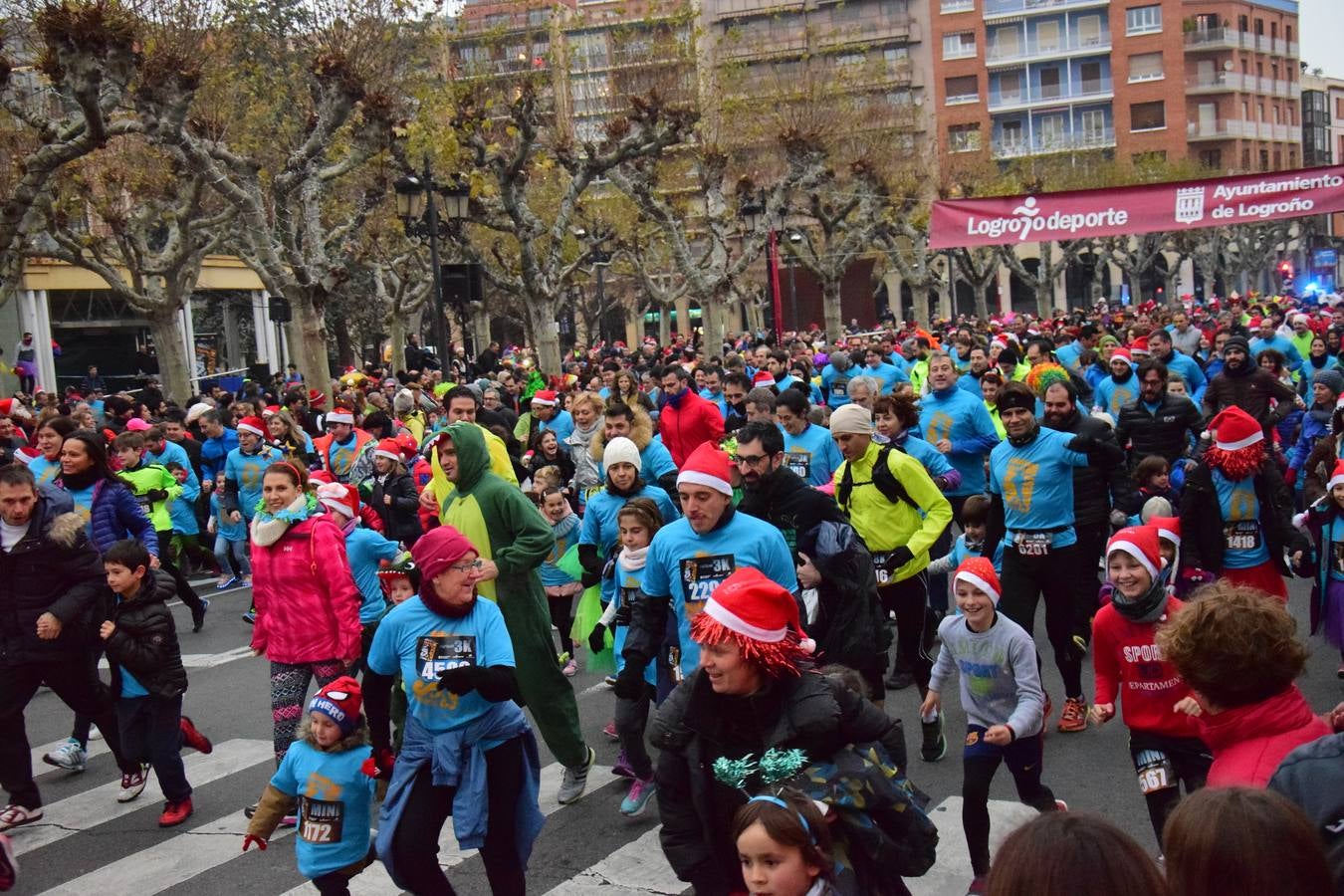 San Silvestre infantil en Logroño