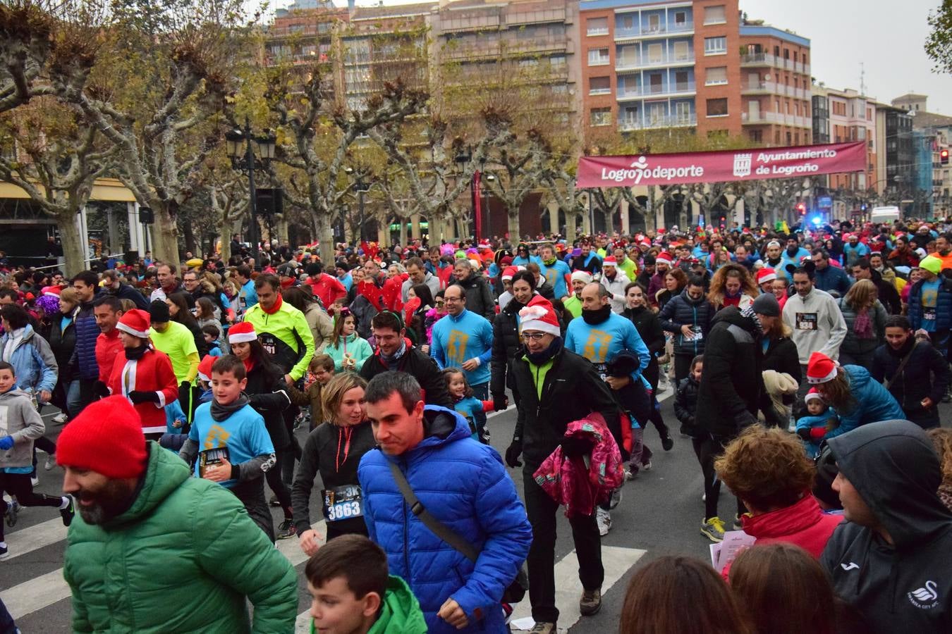 San Silvestre infantil en Logroño