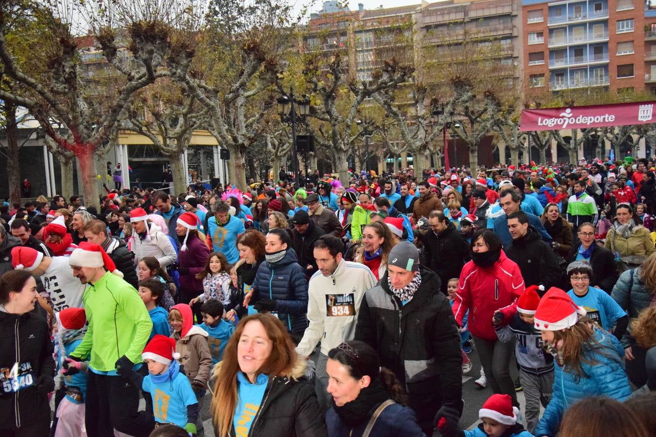 San Silvestre infantil en Logroño