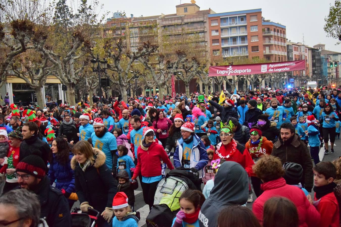 San Silvestre infantil en Logroño