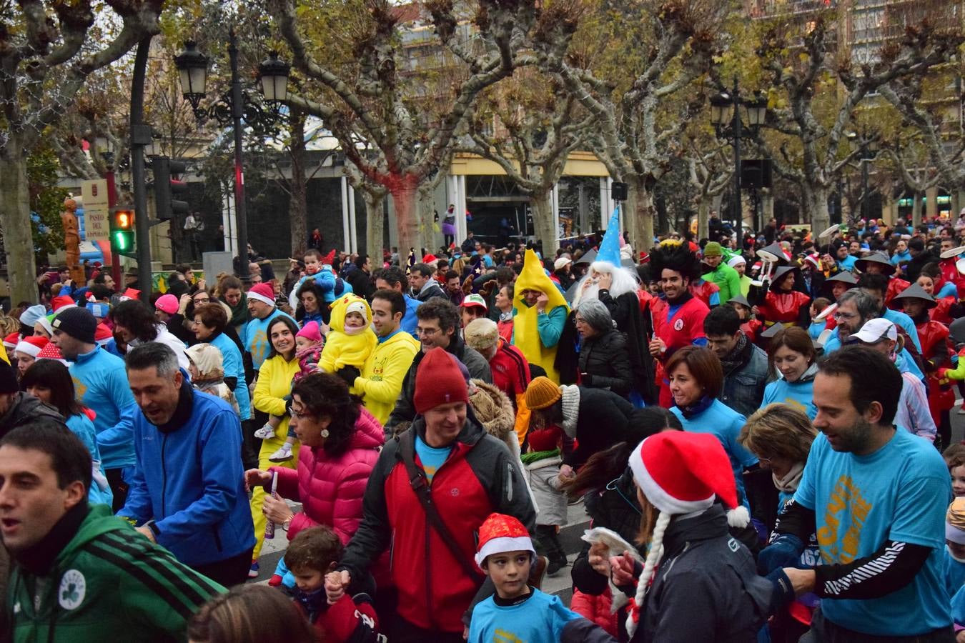 San Silvestre infantil en Logroño