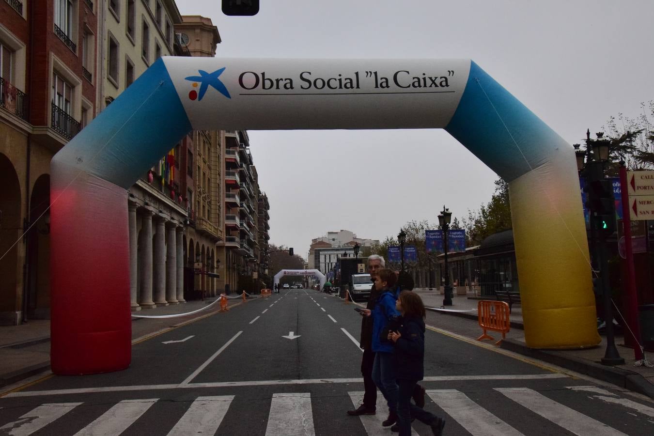 San Silvestre infantil en Logroño