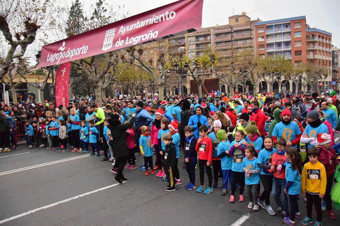 San Silvestre infantil en Logroño