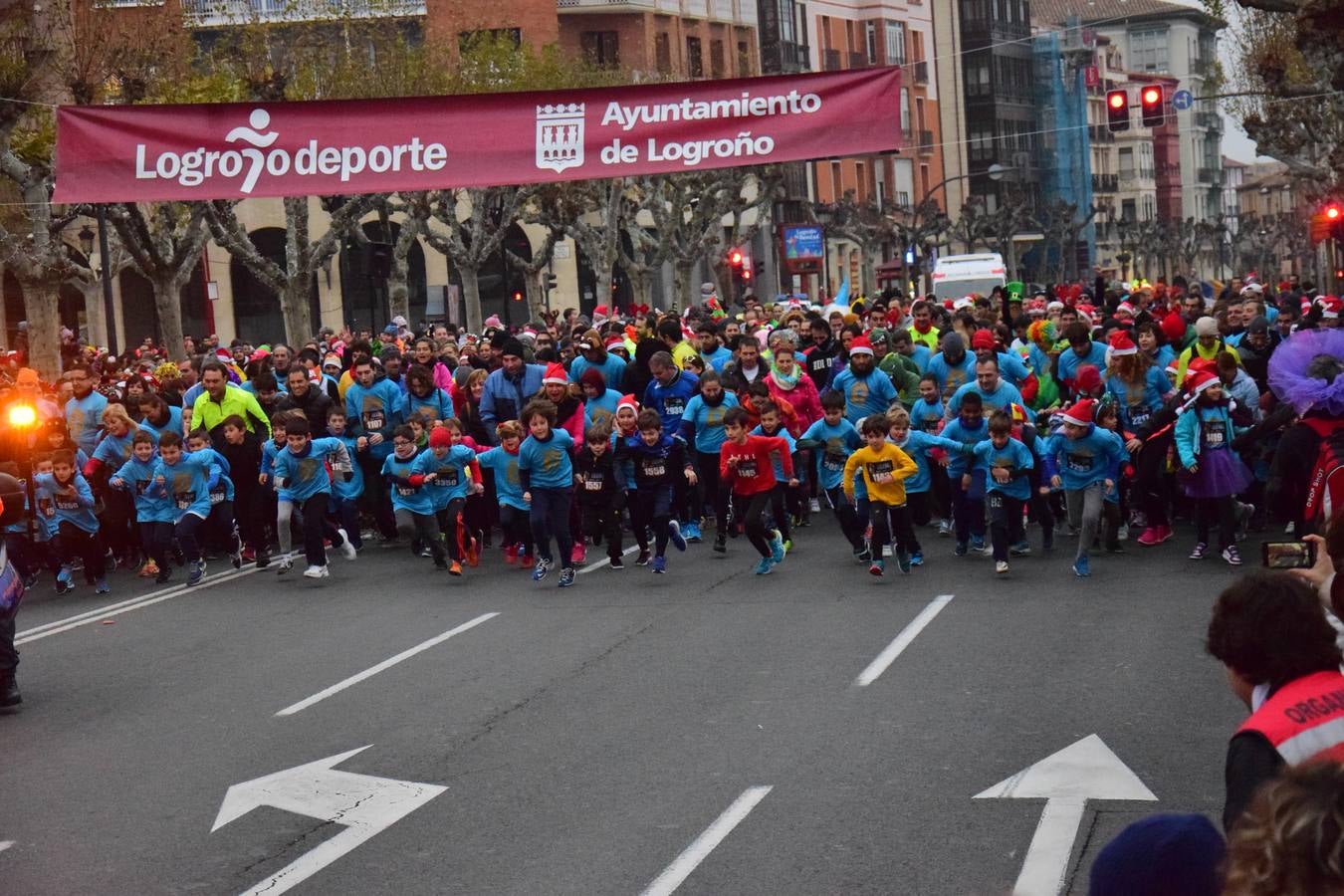 San Silvestre infantil en Logroño