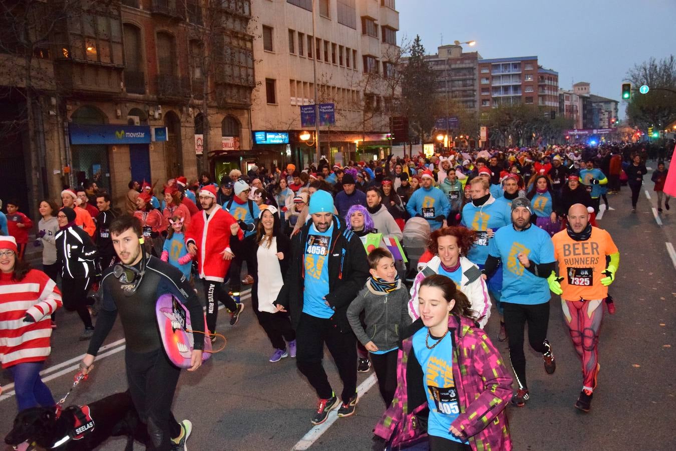 San Silvestre popular en Logroño (1)