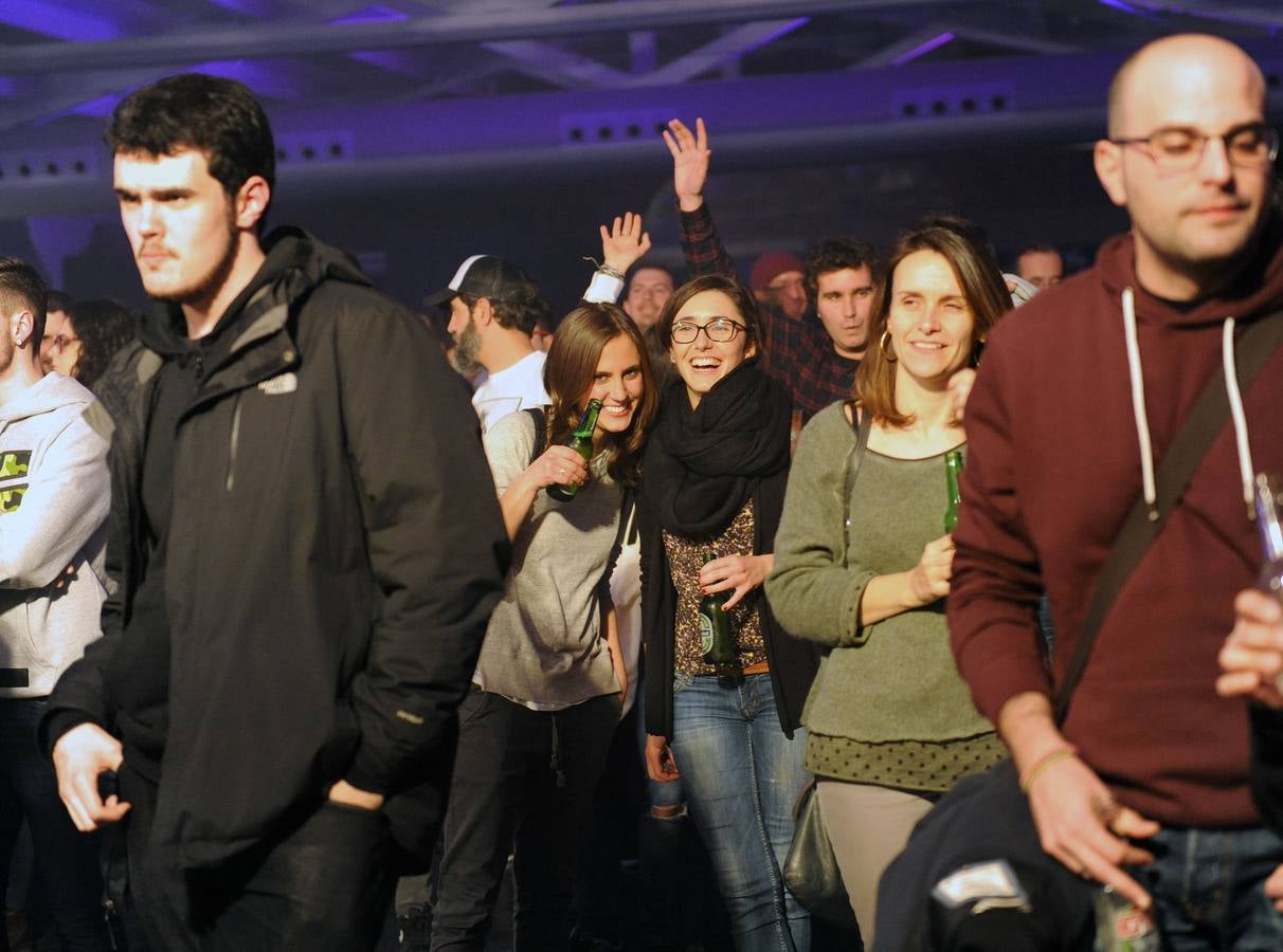 Primer concierto nocturno en Franco Españolas del Actual Festival