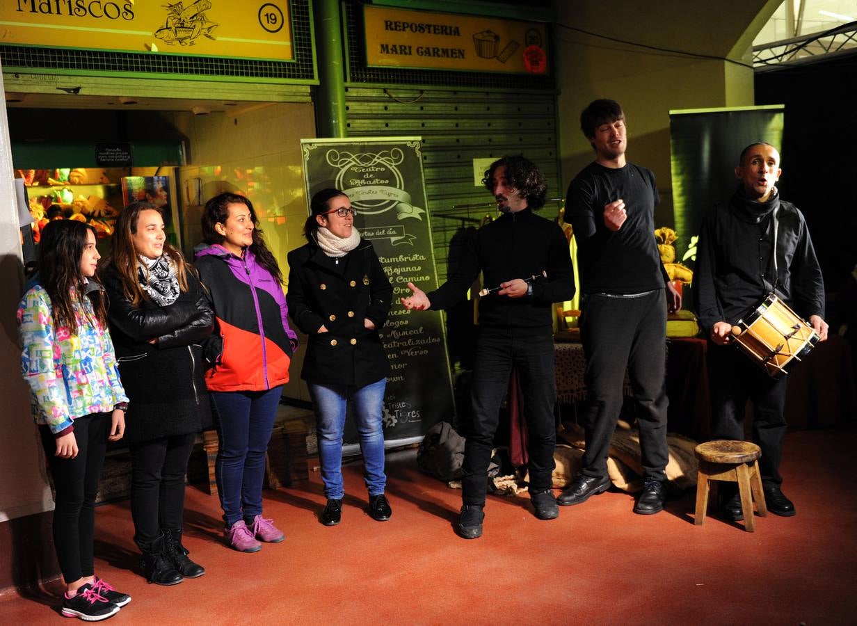 El Mercado de San Blas, escenario del Teatro de Abastos de Tres, tristes, tigres