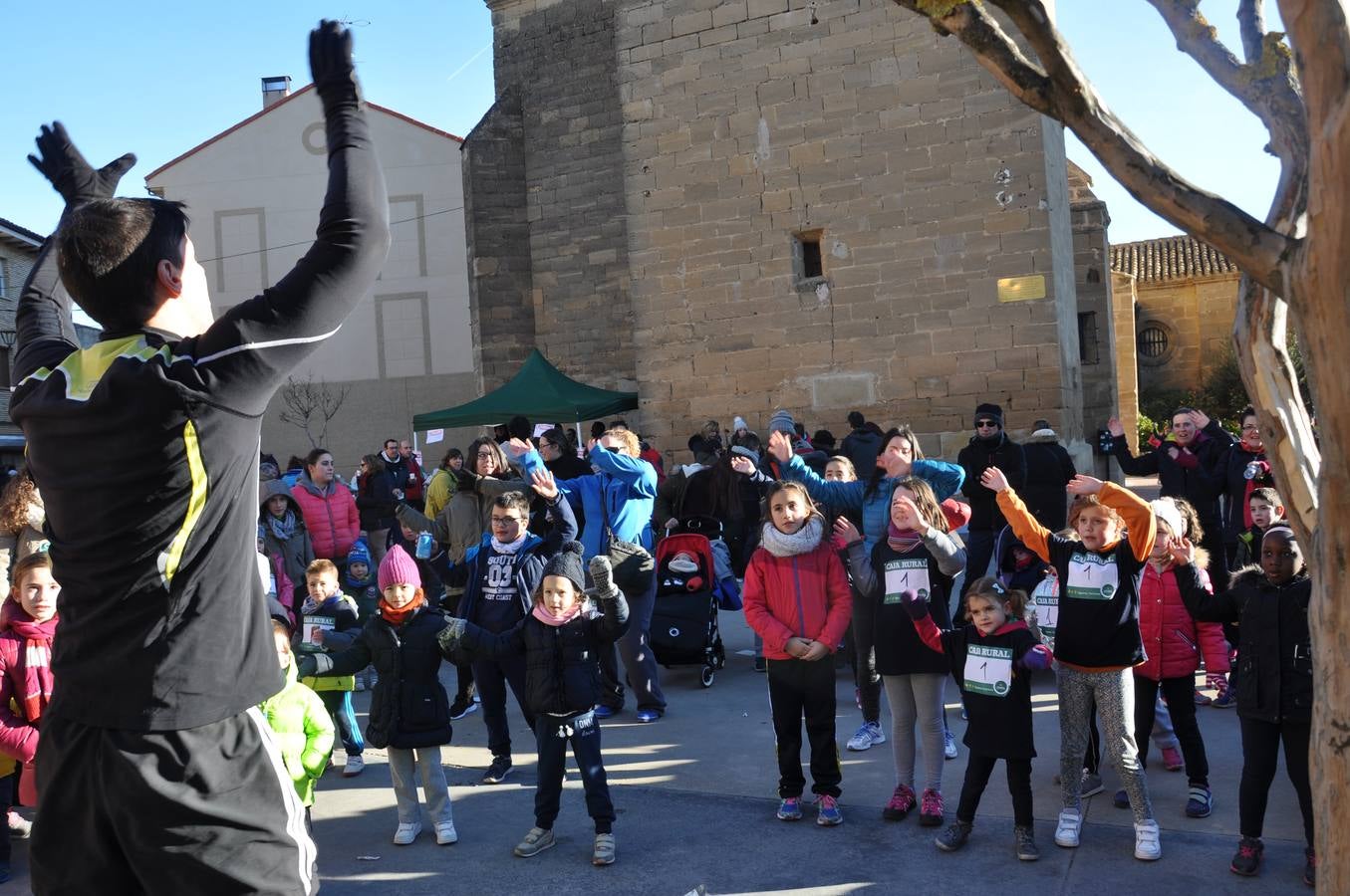Primera edición de la carrera solidaria &#039;Rodezno corre contra el cáncer infantil&#039;