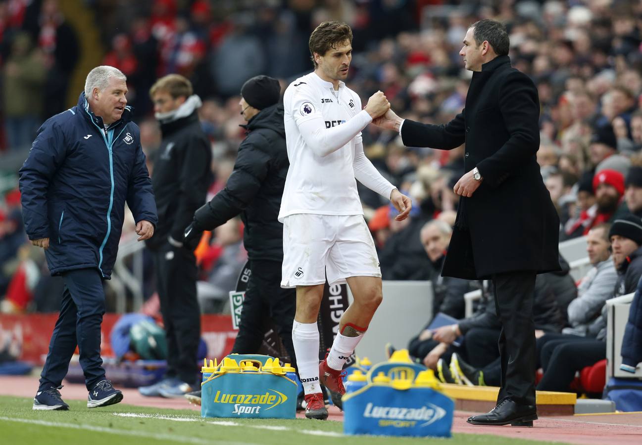 Fernando Llorente toma Anfield