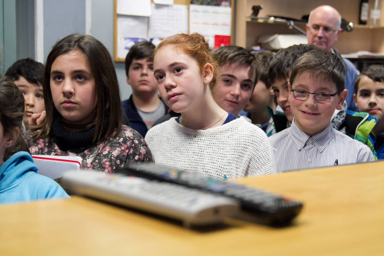 Los alumnos de 6º A del CEIP Las Gaunas visitan la multimedia de Diario LA RIOJA
