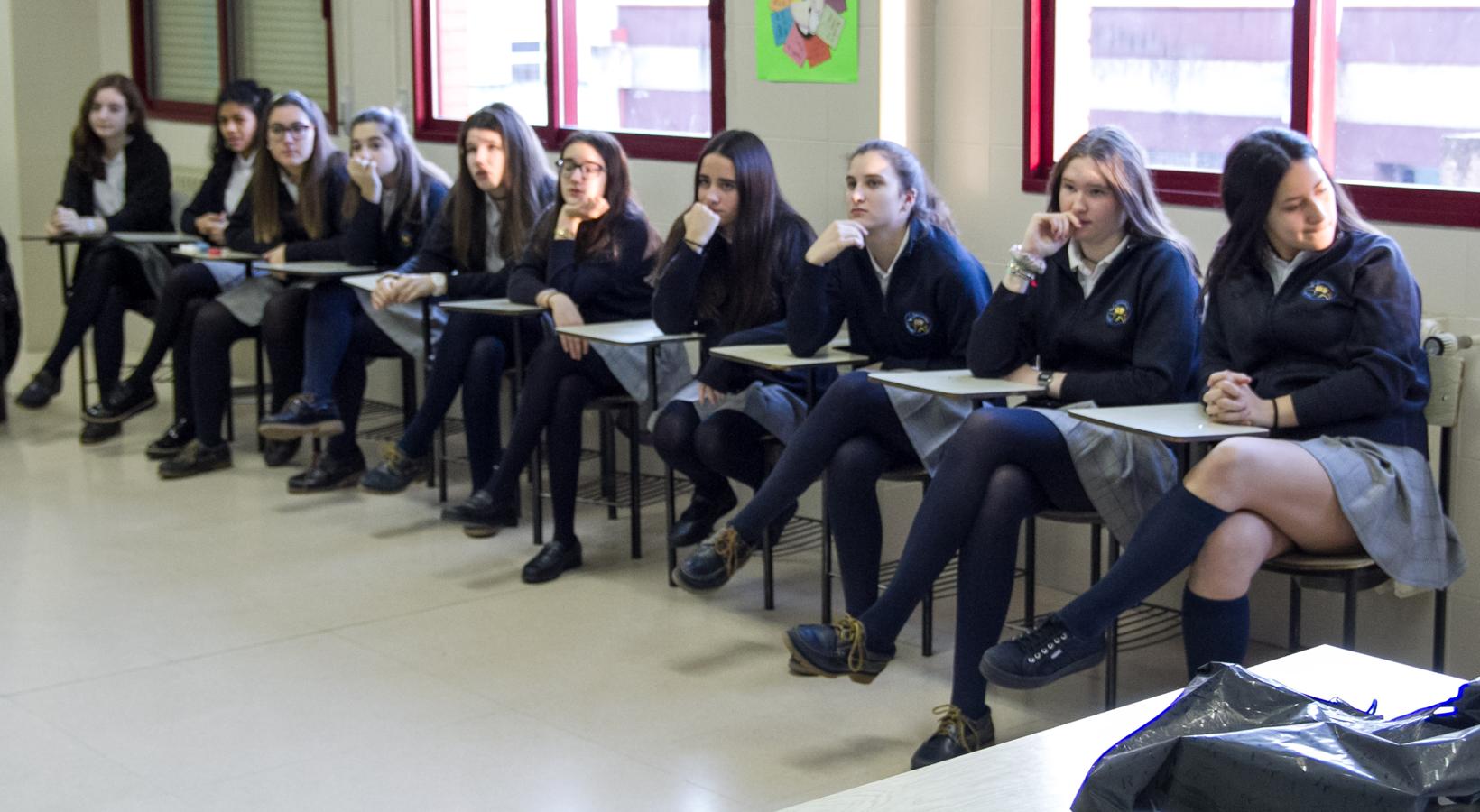 Charlas &#039;Salud, nutrición y deporte&#039; en el colegio Agustinas de Logroño