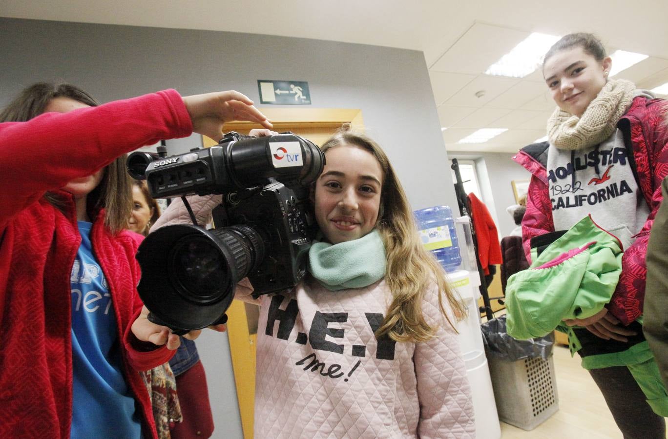 Los alumnos de 6º B del Ceip Las Gaunas de Logroño visitan la multimedia de Diario LA RIOJA