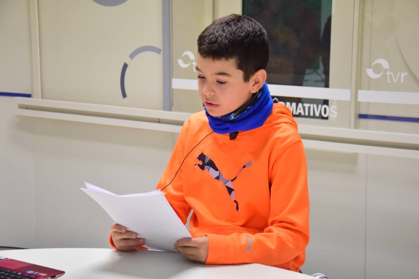 Los alumnos de 6º C del CEIP Las Gaunas visitan la multimedia de Diario LA RIOJA