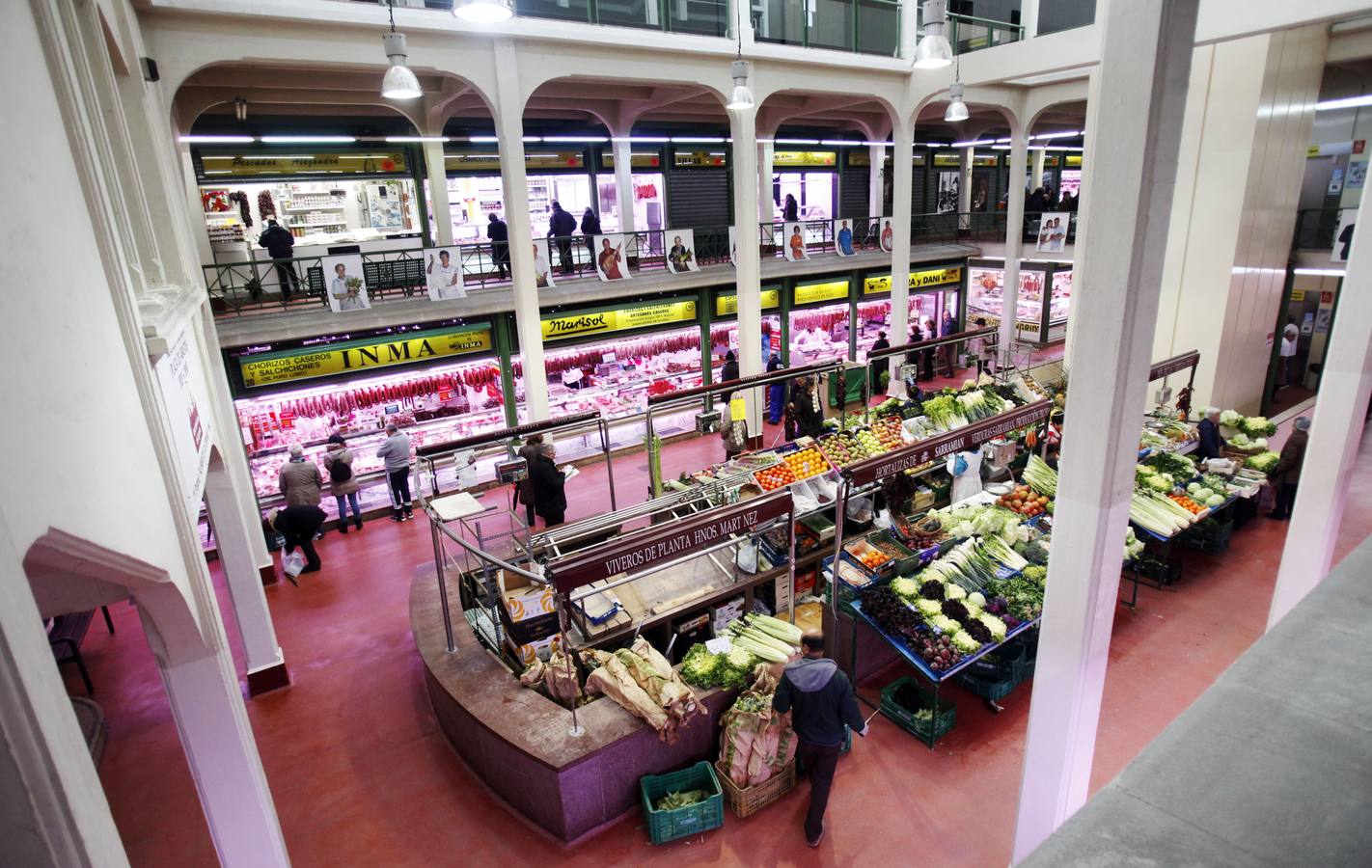La Plaza de Abastos de Logroño ha celebrado San Blas