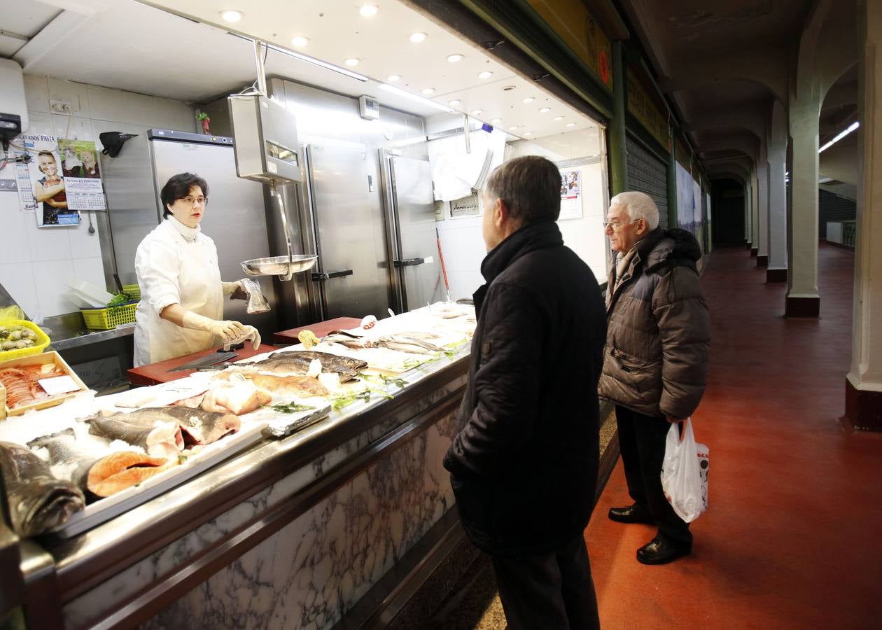 La Plaza de Abastos de Logroño ha celebrado San Blas