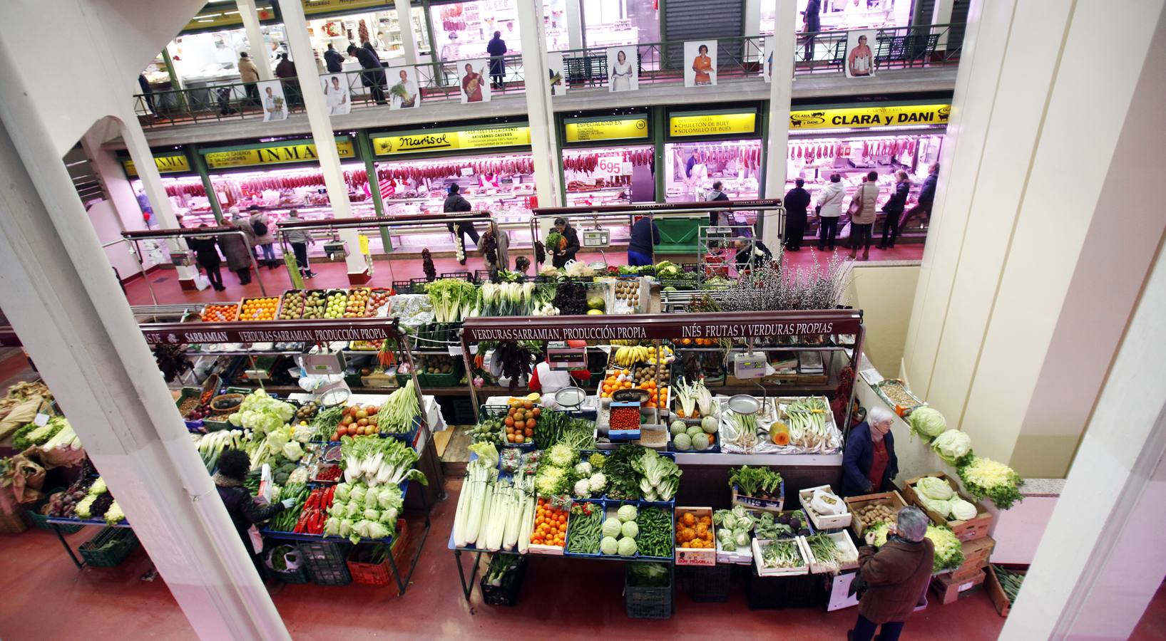 La Plaza de Abastos de Logroño ha celebrado San Blas