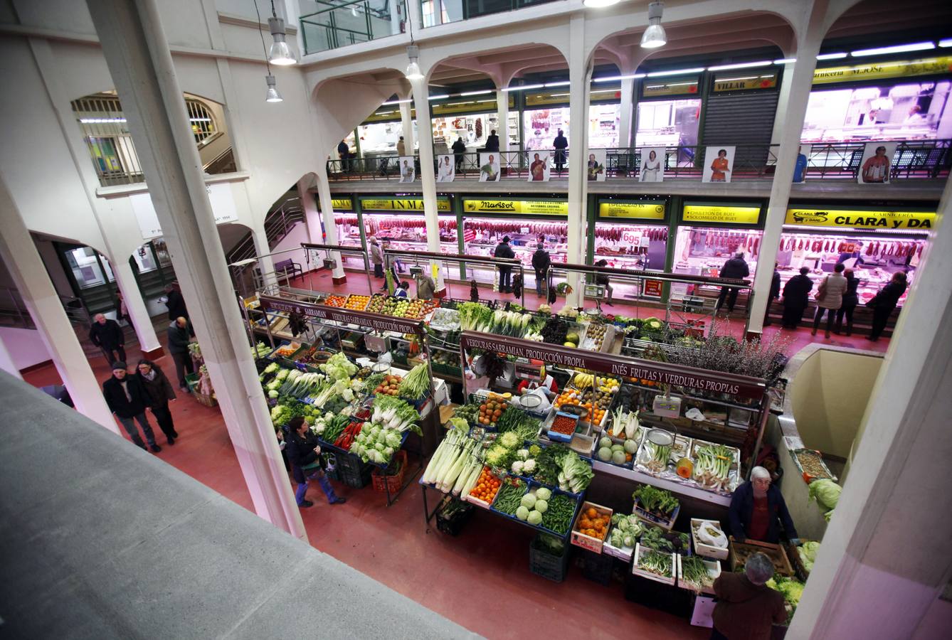 La Plaza de Abastos de Logroño ha celebrado San Blas