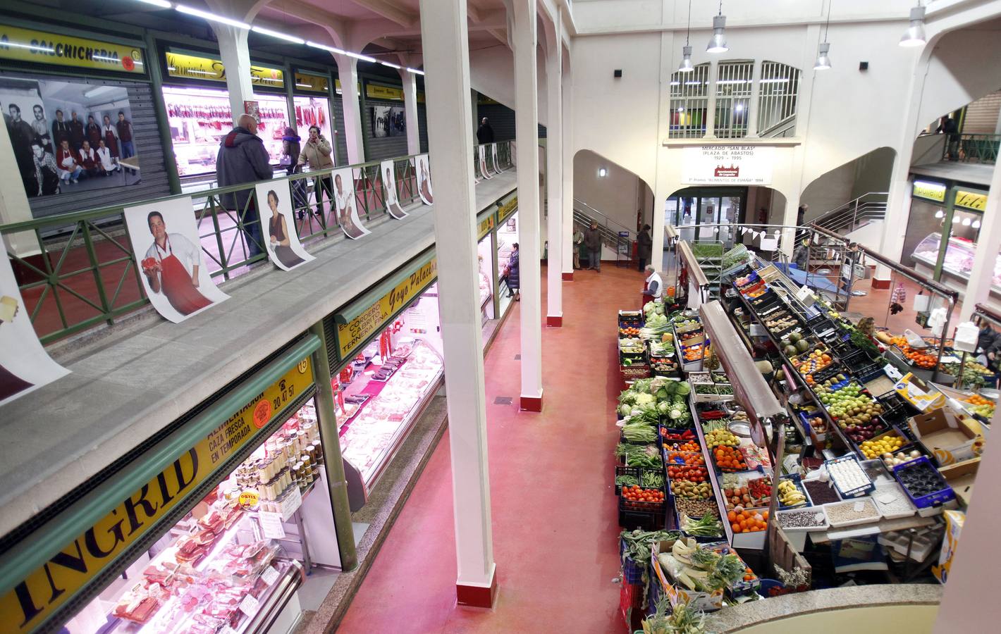 La Plaza de Abastos de Logroño ha celebrado San Blas