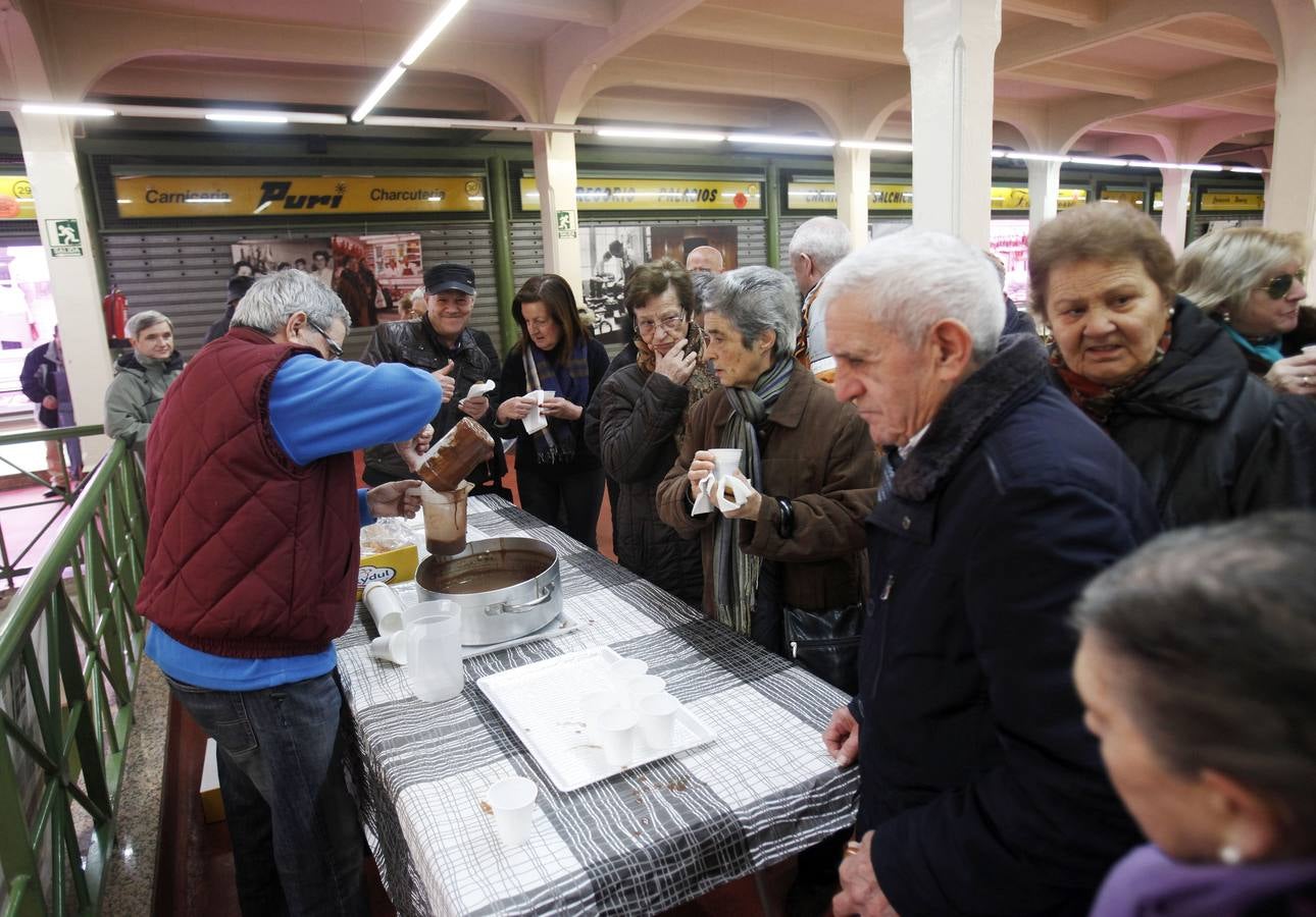 La Plaza de Abastos de Logroño ha celebrado San Blas