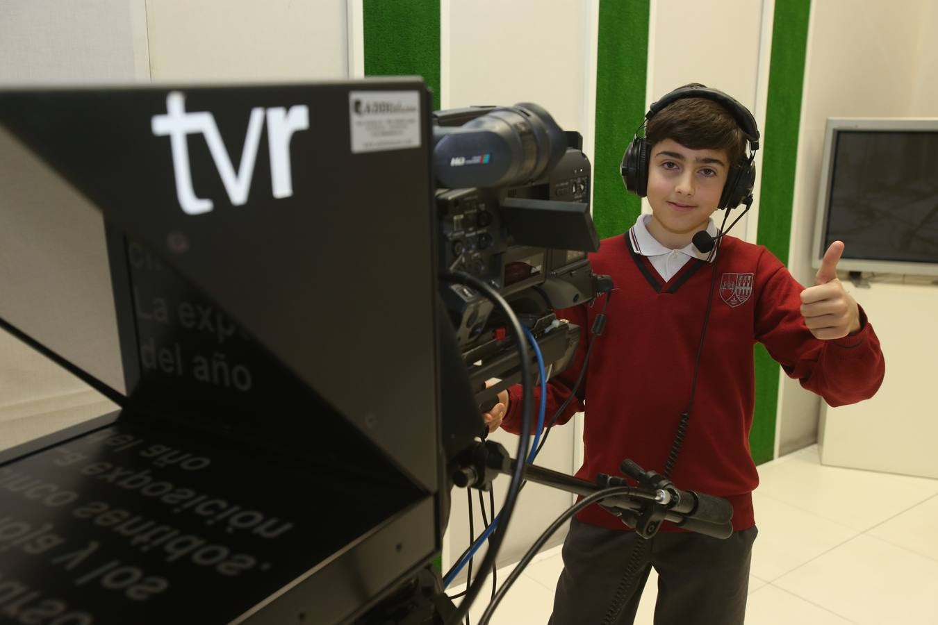 Visita de los alumnos de Jesuitas