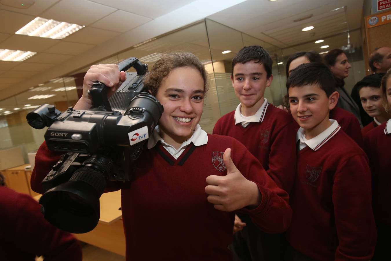 Visita de los alumnos de Jesuitas