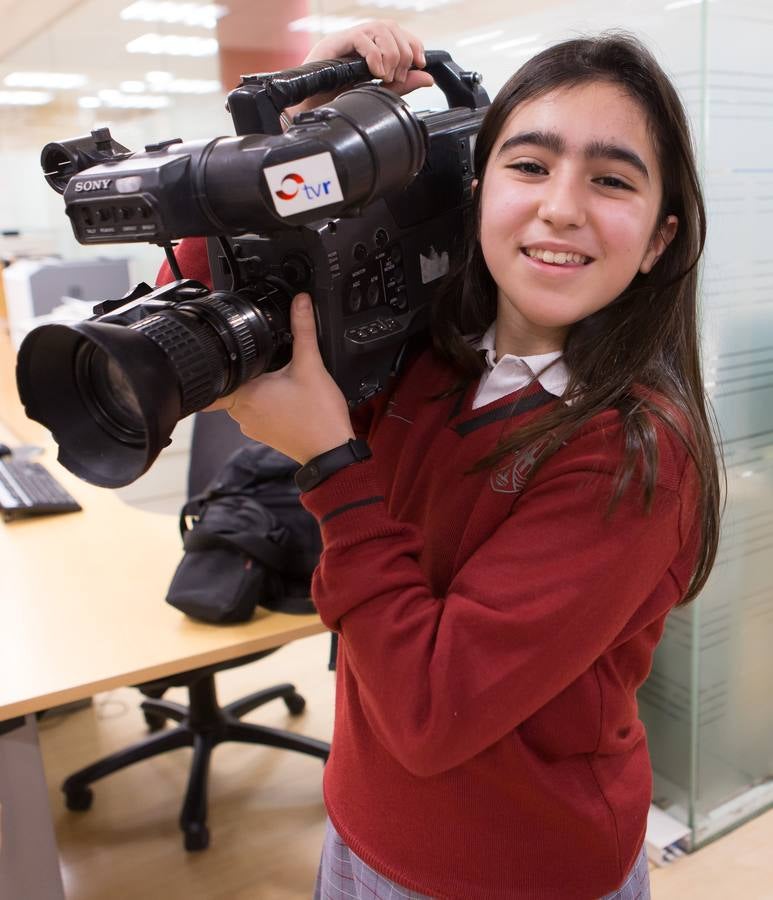 Los alumnos de 6º A de Jesuitas visitan la multimedia de Diario LA RIOJA