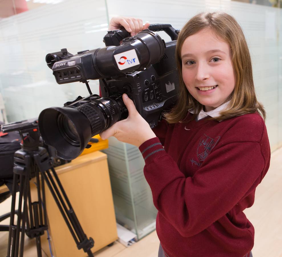 Los alumnos de 6º A de Jesuitas visitan la multimedia de Diario LA RIOJA