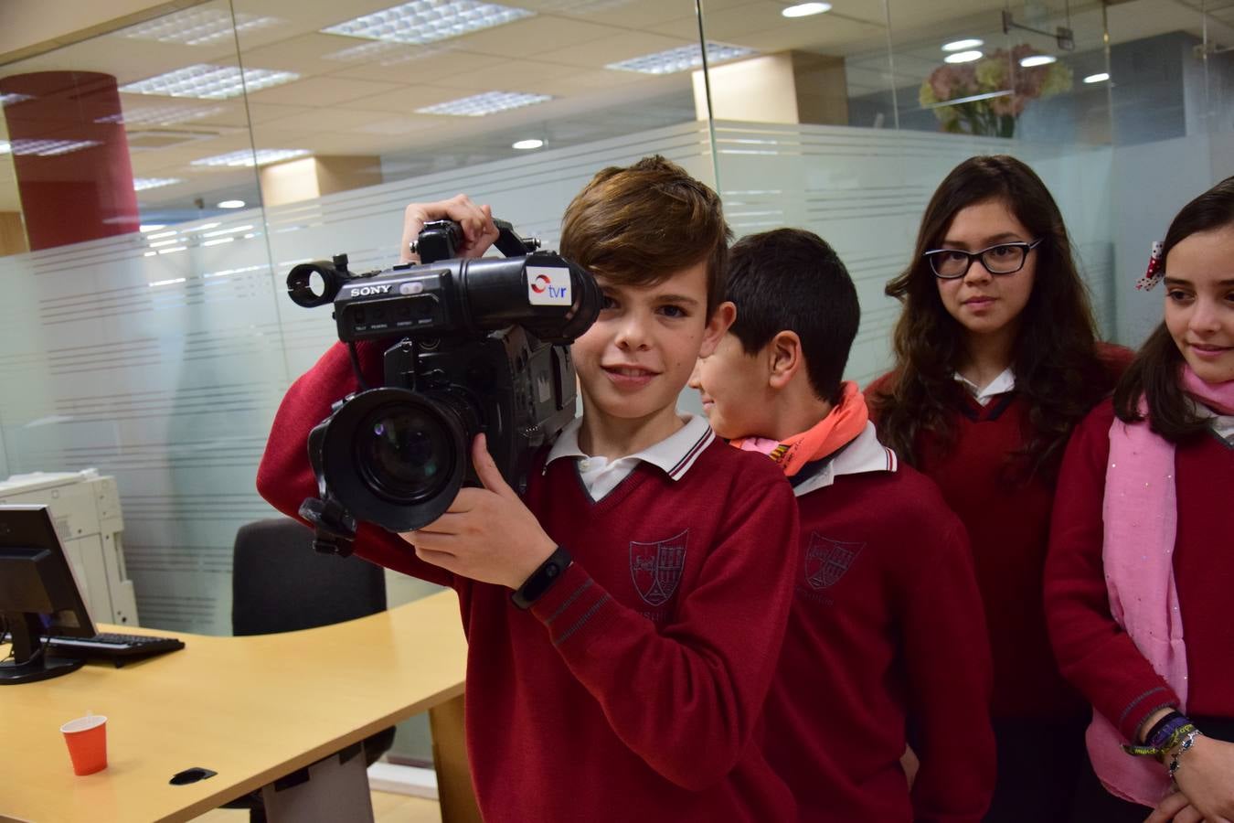 Visita de los alumnos de Jesuitas